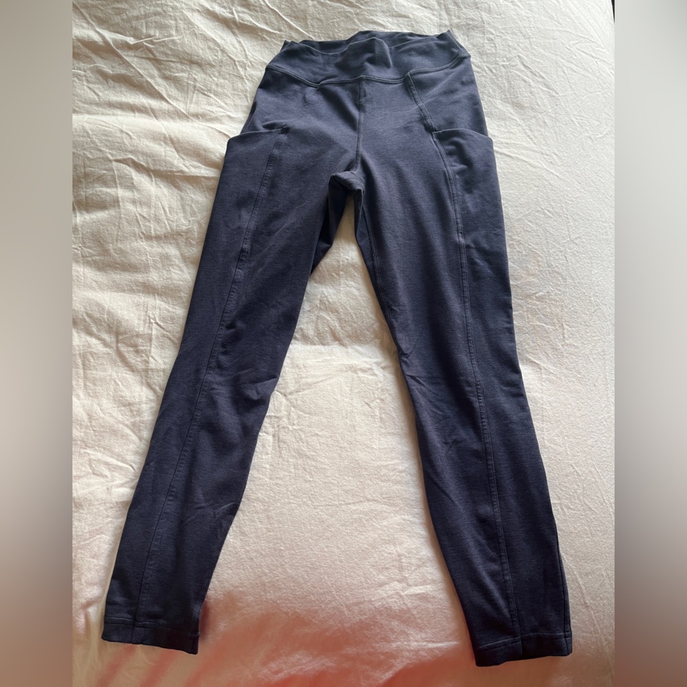 Lululemon Softly Suede pocket leggings